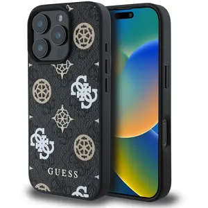 Comparateur de prix : Guess Coque De Téléphone Pu 4g Peony Magsafe Iphone 16 Pro Max