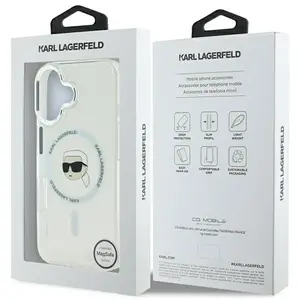 Karl Lagerfeld Coque De Téléphone Klhmp16mhlskih Iphone 16 Plus 6.7´´ pas cher