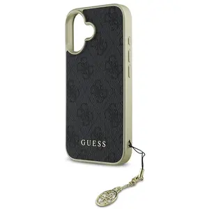 Coque Guess Hardcase 4G Charms Collection pour iPhone 16 Plus - Black pas cher