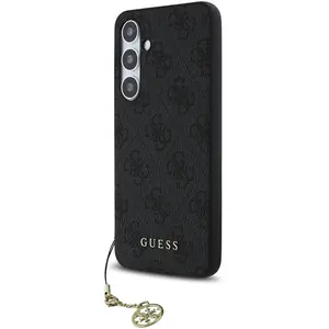 Comparateur de prix : Coque Guess 4G Charms Collection pour Samsung Galaxy S24 FE (gris)
