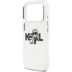 Karl Lagerfeld Coque De Téléphone Iml Glitter Karl & Choupette Sketch ...Vendu parpixmania
