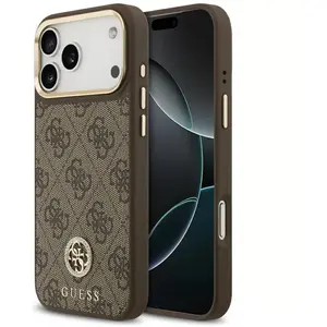 Comparateur de prix : Guess Coque De Téléphone 4g Strass Logo Magsafe Iphone 17 Pro Max