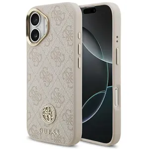 Comparateur de prix : Guess Coque De Téléphone 4g Strass Logo Magsafe Iphone 17
