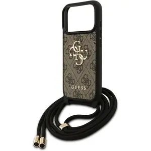 Guess Coque De Téléphone 4g Big Logo Cord Stap Crossbody Iphone 17 Pro