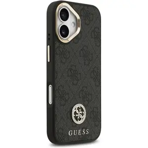Comparateur de prix : Guess Coque De Téléphone 4g Strass Logo Metal Buttons Magsafe Iphone 1...
