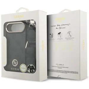 Comparateur de prix : Guess Coque De Téléphone 4g Strass Logo Metal Buttons Magsafe Iphone A...