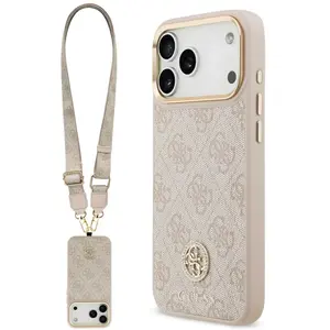 Guess Coque De Téléphone 4g Strass Logo Metal Buttons Magsafe Iphone 1... pas cher