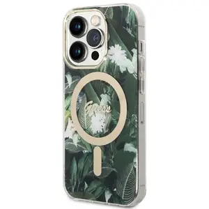 Comparateur de prix : Guess Coque De Téléphone Gubpp14lhjeacsa+ Charger Set Iphone 14 Pro 6.1 Jungle