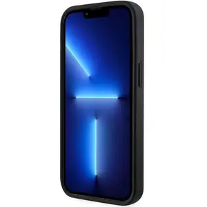 Guess GCube Stripes MagSafe - Coque pour iPhone 14 Plus (Noir) - 3666339112431 pas cher
