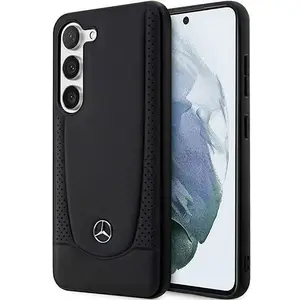 Comparateur de prix : Sourcing Coque Pour Galaxy S23 En Cuir Design Perforé Luxueux Noir Mercedes Benz