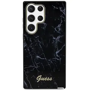 Guess Coque De Téléphone Guhcs23lpcumak S23 Ultra S918 Marble pas cher