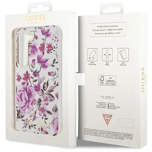 Guess Coque De Téléphone Guhcs23mhcfwst S23+ S916 Flower Collection pas cher