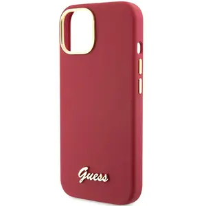 Guess Coque De Téléphone Guhcp15ssmbslm Iphone 151413 6.1 Magenta Sili... pas cher