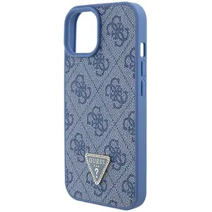 Comparateur de prix : Guess Crossbody 4G Metal Logo - Coque iPhone 15 (bleu)