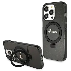 Guess Coque De Téléphone Guhmp14lhrsgsk Iphone 14 Pro 6.1 Ring Stand pas cher