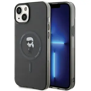 Karl Lagerfeld Coque De Téléphone Klhmp15mhfcknok Iphone 15 Plus14 Plu... pas cher