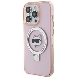 Karl Lagerfeld Coque De Téléphone Klhmp15lhmrschp Iphone 15 Pro 6.1 Ri... pas cher