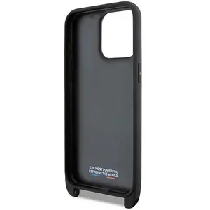 Bmw Coque De Téléphone Bmhcp15x23psvtk Iphone 15 Pro Max 6.7 M Edition Carbon Tricollines&strap pas cher