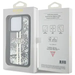 Guess Coque De Téléphone Guhcp15llfcsegk Iphone 15 Pro 6.1 Liquid Stri... pas cher