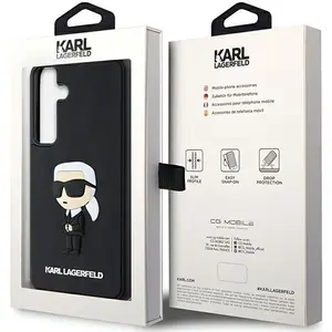 Karl Lagerfeld Coque De Téléphone Klhcs24s3drkink S24 S921 3d Rubber I... pas cher