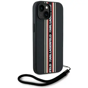 Karl Lagerfeld Coque De Téléphone Saffiano Athleisure Iphone 15 pas cher