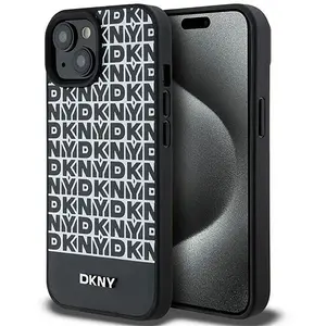 Comparateur de prix : Dkny Coque de Protection pour iPhone 15 à Bande Inférieure MagSafe Noir