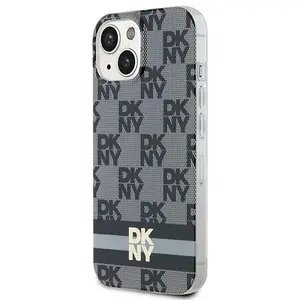 Dkny Coque De Téléphone Dkhmp15shcptsk Iphone 151413 6.1 Iml Checke Mono Pattern&printed Stripes pas cher