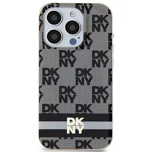 Dkny Coque De Téléphone Dkhmp15xhcptsk Iphone 15 Pro Max 6.7 Iml Checke Mono Pattern&printed Stripes pas cher