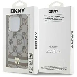 Dkny Coque De Téléphone Dkhmp13xhcptse Iphone 13 Pro Max 6.7 Bezowy Iml Checke Mono Pattern&printed Stripes pas cher