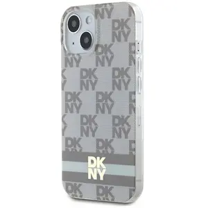 Dkny Coque De Téléphone Dkhmp14shcptse Iphone 14.15.13 6.1 Bezowy Iml Checke Mono Pattern&printed Stripes pas cher