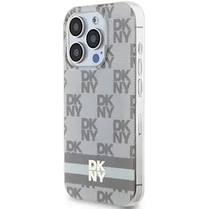 Dkny Coque De Téléphone Dkhmp14lhcptse Iphone 14 Pro 6.1 Bezowy Iml Checke Mono Pattern&printed Stripes pas cher