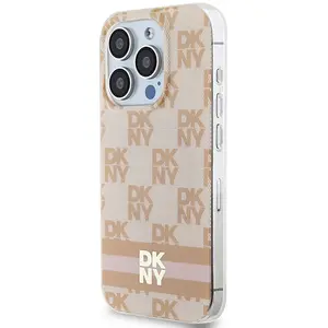 Dkny Coque De Téléphone Dkhmp15xhcptsp Iphone 15 Pro Max 6.7 Iml Checke Mono Pattern&printed Stripes pas cher