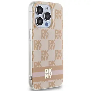 Dkny Coque De Téléphone Dkhmp13xhcptsp Iphone 13 Pro Max 6.7 Iml Checke Mono Pattern&printed Stripes pas cher