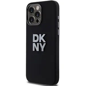 Dkny Coque De Téléphone Dkhcp15lsmcbsk Iphone 15 Pro 6.1 Liquid Silicone pas cher