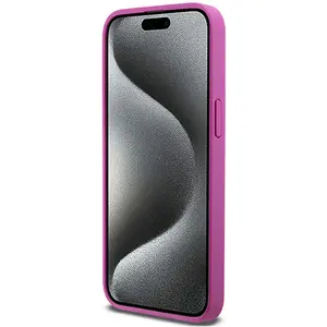 Dkny Coque Arrière pour iPhone 15 Pro Max Compatible MagSafe Rose pas cher