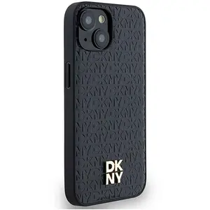 Dkny Coque De Téléphone Dkhmp14spshrpsk Iphone 14.15.13 Leather Monogram Pattern pas cher