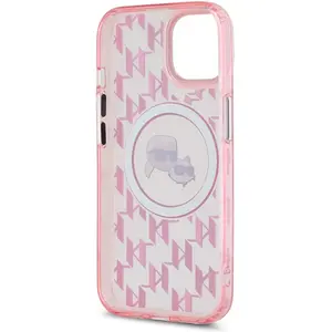 Coque pour iPhone 15 Plus - IML MagSafe (KLHMP15MHMCKMHP) - Monogramme... pas cher