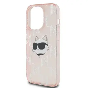 Karl Lagerfeld Coque De Téléphone Klhcp14lhklpchp Iphone 14 Pro 6.1 Im... pas cher