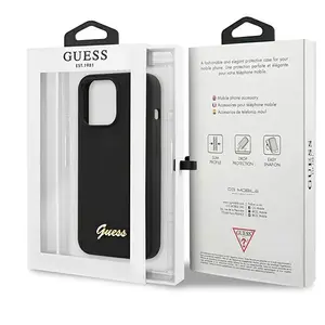 Guess Coque De Téléphone Guhmp13llslmgbk Iphone 13 Pro13 6.1 Silicone pas cher