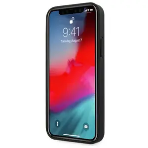 BMW BMHCP12LRSPPR Étui de protection en cuir pour iPhone 12 Pro Max 6,7" Rouge pas cher