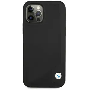 Bmw Coque De Téléphone Bmhcp12mrcdpk Iphone 12 Pro 6.1 Leather Deboss pas cher