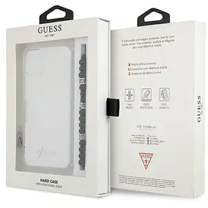 Guess Coque De Téléphone Guhcp13mkpsbk Iphone 13.14.15 6.1 Pearl pas cher