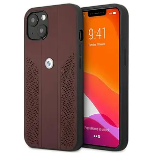 BMW BMHCP13SRSPPR ÉTUI DE PROTECTION EN CUIR POUR IPHONE 13 MINI 5,4''Vendu parrue-du-commerce