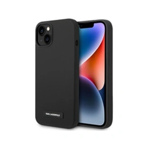 Karl Lagerfeld Coque De Téléphone Klhmp14mslmp1k Iphone 14 Plus15 Plus 6.7 Silicone Plaque pas cher