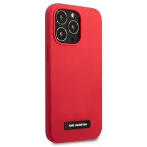 Karl Lagerfeld Coque De Téléphone Klhcp13lslmp1r Iphone 13 Pro13 6.1 Silicone Plaque pas cher