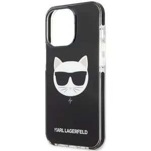 Guess Karl Lagerfeld Coque De Téléphone Klhcp13xtpeck Iphone 13 Pro Max 6.7 Choupette Head pas cher