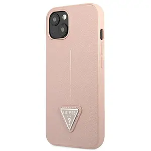 Guess Coque De Téléphone Guhcp13spsatlp Iphone 13 Mini 5.4 Saffianotriangle pas cher