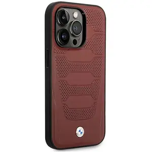 Bmw Coque De Téléphone Bmhmp14l22rpsr Iphone 14 Pro 6.1 Leather Seats Pattern pas cher