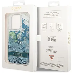 Guess Coque De Téléphone Guhcp14xlflsn Iphone 14 Pro Max 6.7 Flower Liquid pas cher