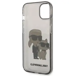 IML Glitter NFT Karl & Choupette - Coque pour iPhone 14 Plus (Noir) pas cher
